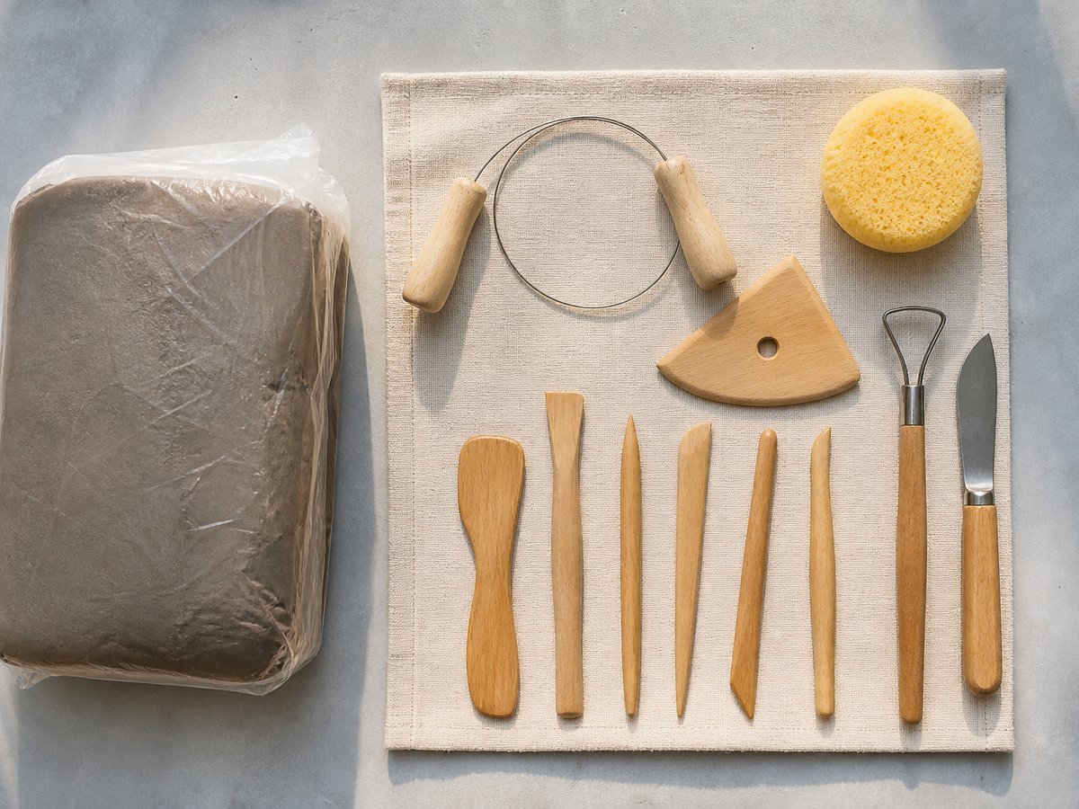 Beginner pottery starter kit